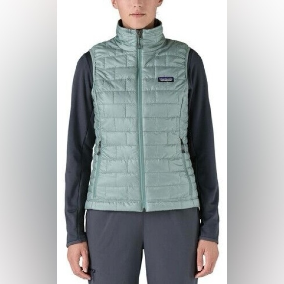 Patagonia Jackets & Blazers - NWT Patagonia Nano Puff Vest Women's Size M Thermal Blue 2024